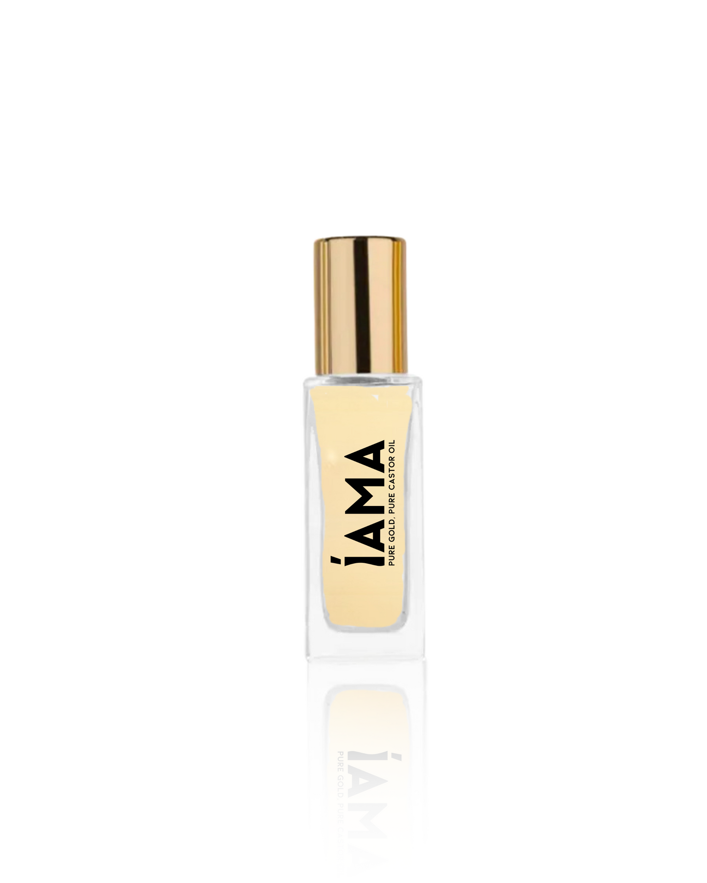 Organic Castor Oil Mini Lip & Eye Roller iAMA