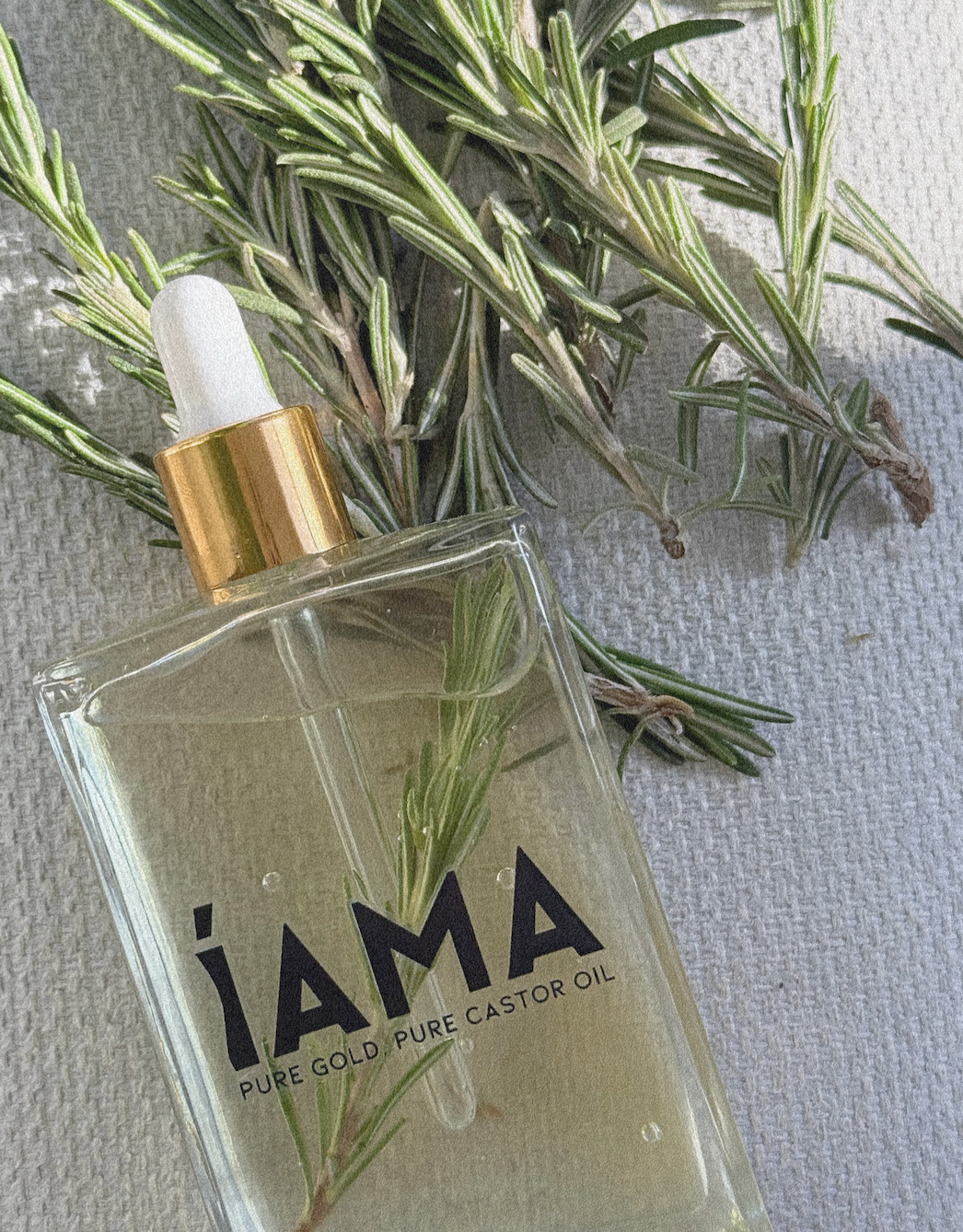 2x Rosemary Infused Castor Oil 100ml iAMA