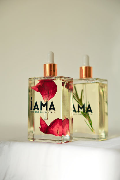 Rose Infused Castor Oil 100ml iAMA