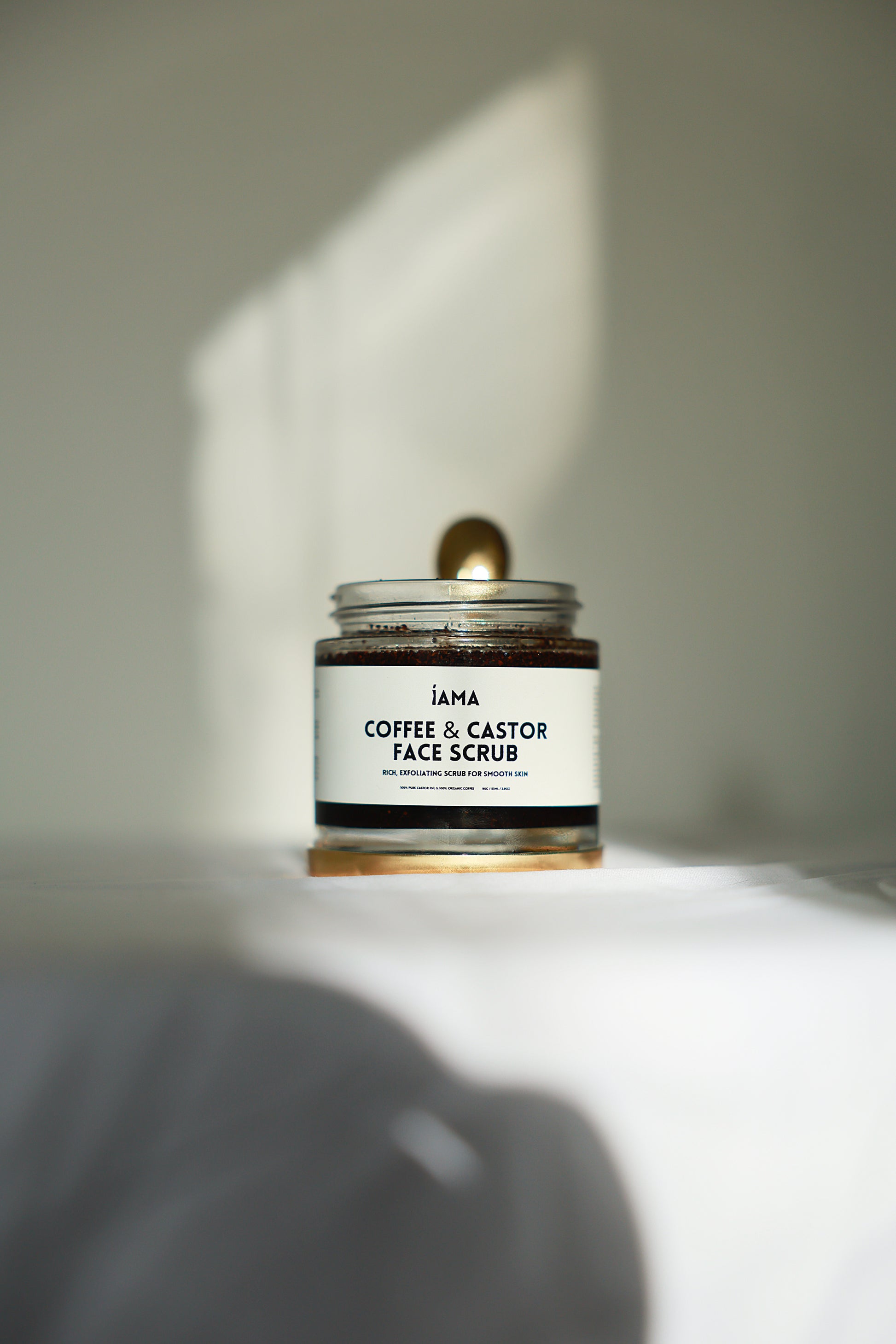 Coffee & Castor Face Scrub iAMA