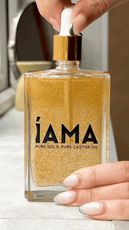 24-Carat Gold Infused Castor Oil iAMA