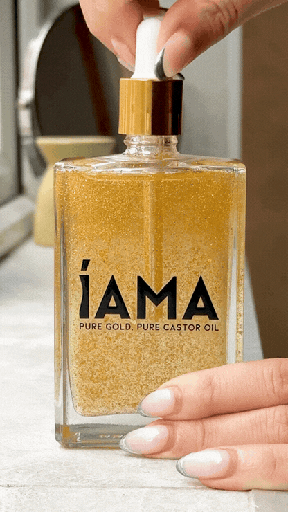 24-Carat Gold Infused Castor Oil iAMA