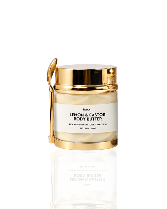 Lemon & Castor Body Butter iAMA