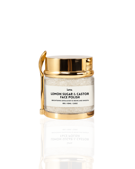 Lemon Sugar & Castor Face Polish iAMA