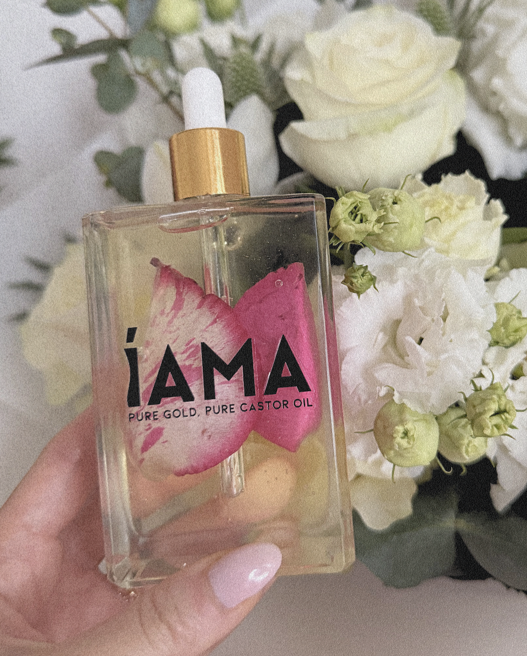 Rose Infused Castor Oil 100ml iAMA